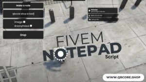 fivem notepad