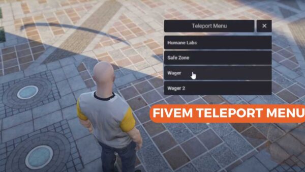 fivem teleport menu